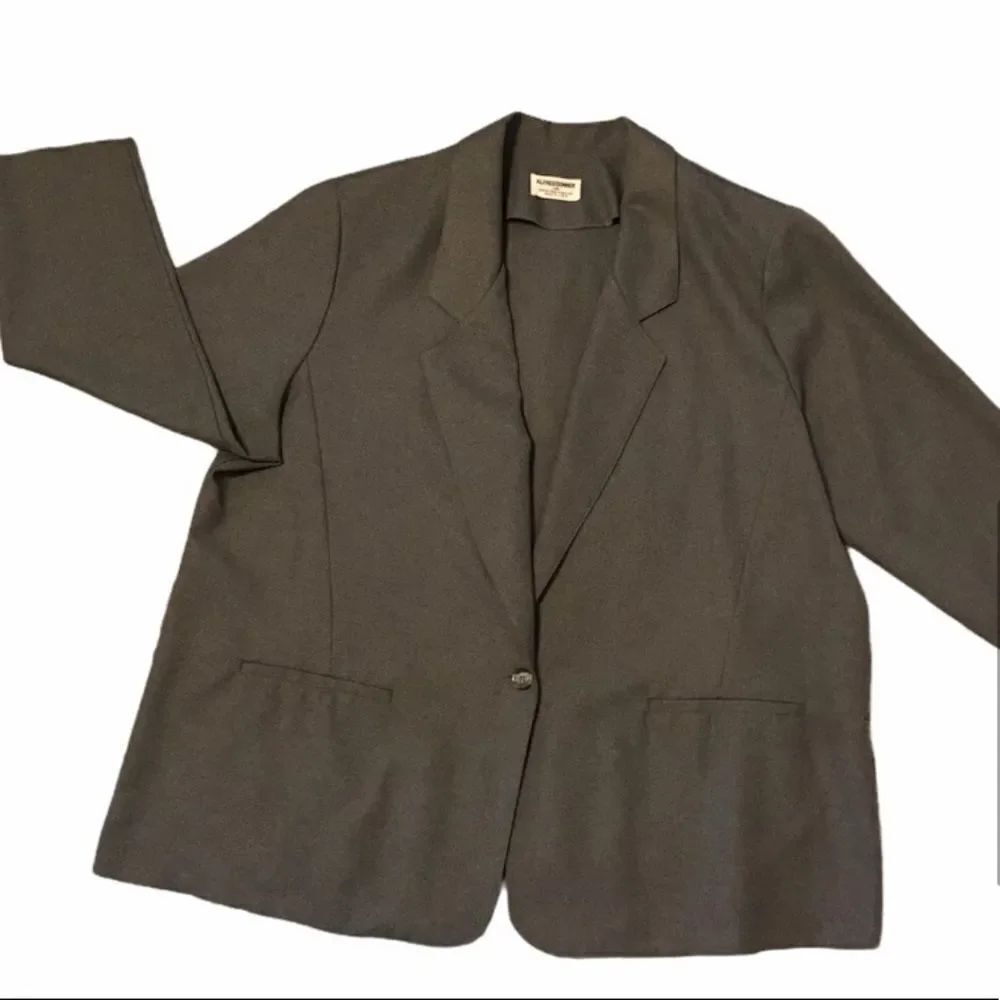Alfred Dunner Grey Size 44 Blazer